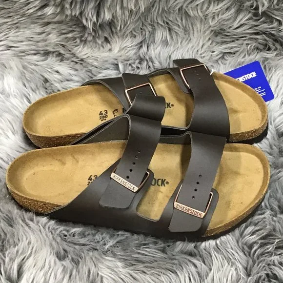 Birkenstock | Arizona BS Men's Sandals | Dark Brown | Narrow Fit | Size 10 - Picture 3 of 6